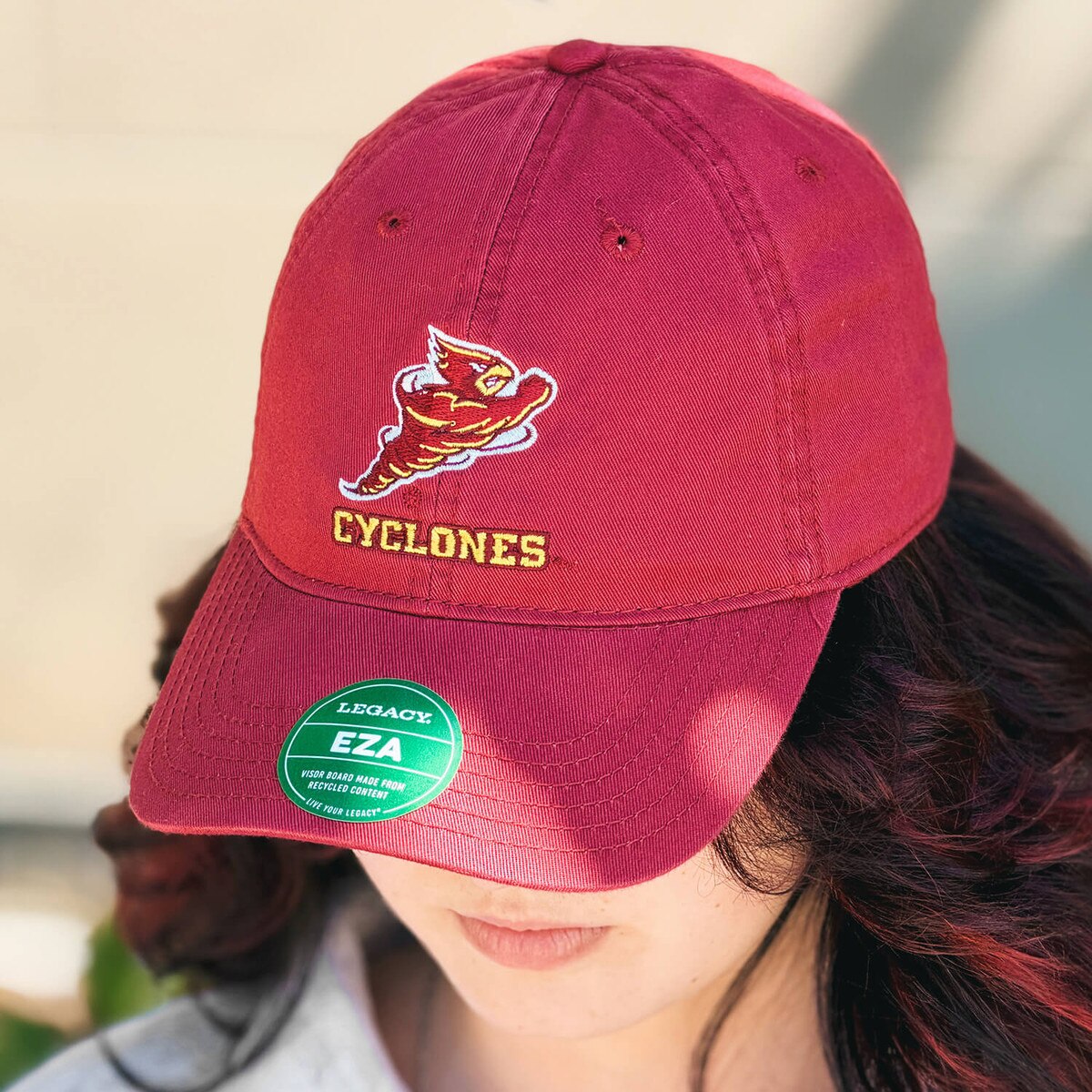 Legacy Punching Cy Cardinal Adjustable Hat front
